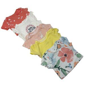 Baby Girl's - 5 Body Suits‎ - Size 3 Month